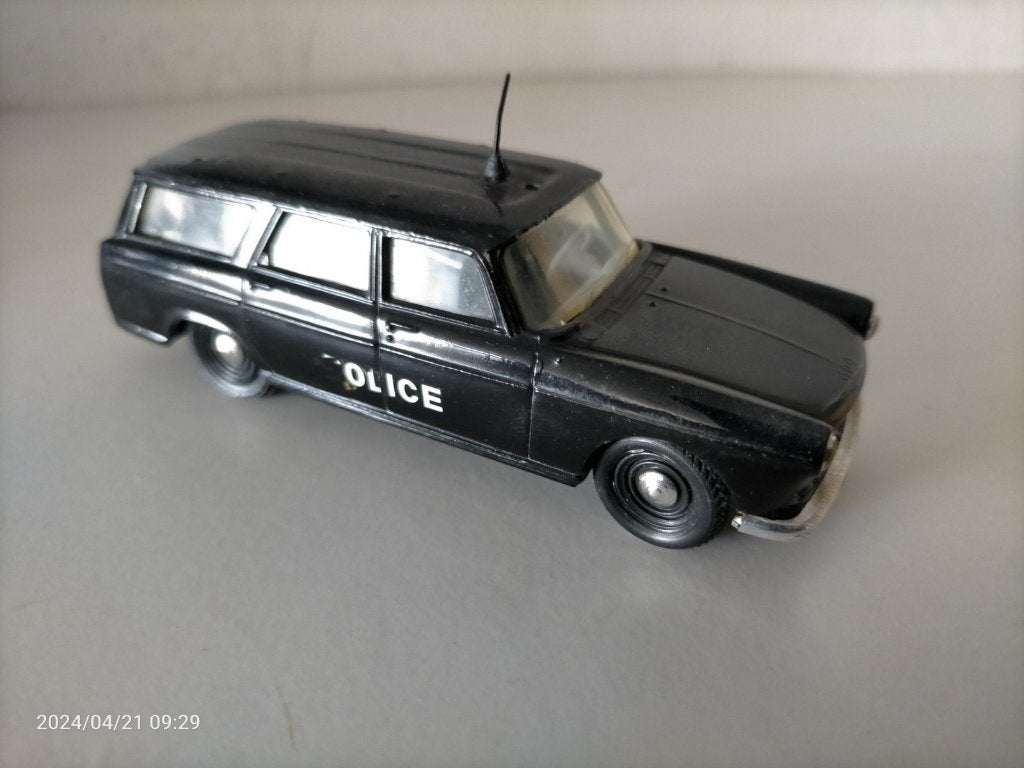 Eligor: peugeot 404 police, Ophalen of Verzenden, Gebruikt, Auto, Dinky Toys