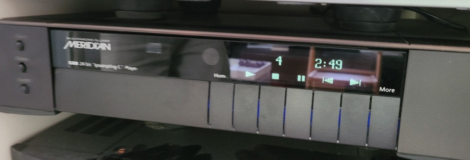Meridian G08 24 bit upsampling CD player, Ophalen of Verzenden, Zo goed als nieuw, Overige merken