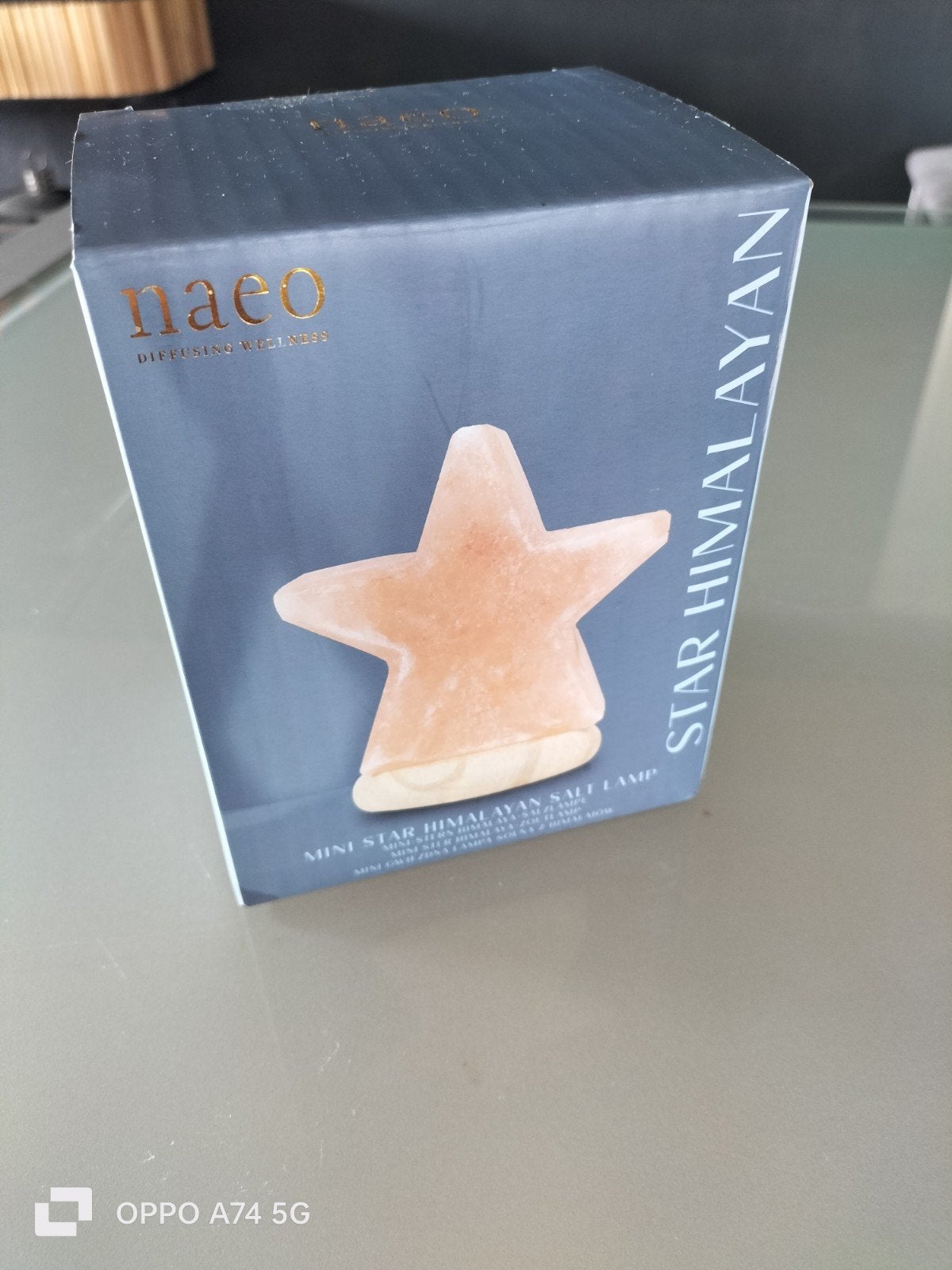Naeo Mini Ster Himalaya Zoutlamp - USB Aansluiting, Huis en Inrichting, Ophalen of Verzenden