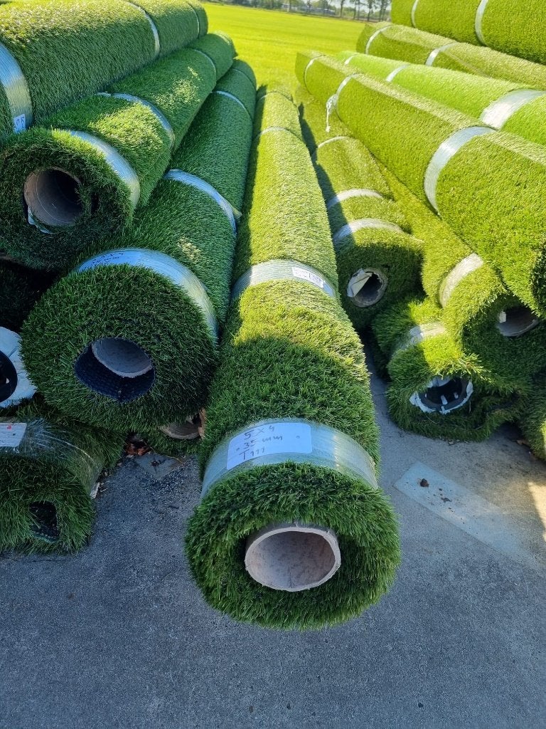 Kunstgras coupon 5 x 4 meter T111 35 mm, Tuin en Terras, Gras en Kunstgras, Ophalen, Nieuw, 20 m² of meer, Kunstgras