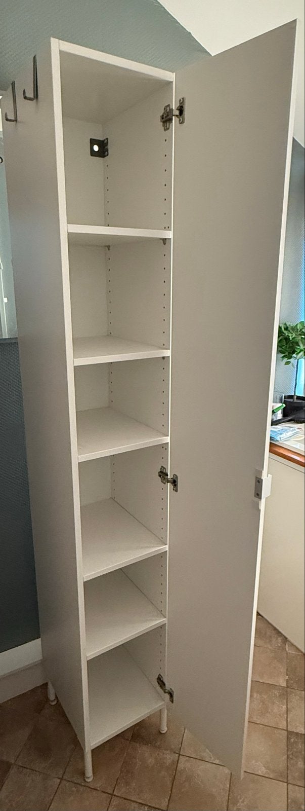 Witte badkamerkast, Ophalen, Gebruikt