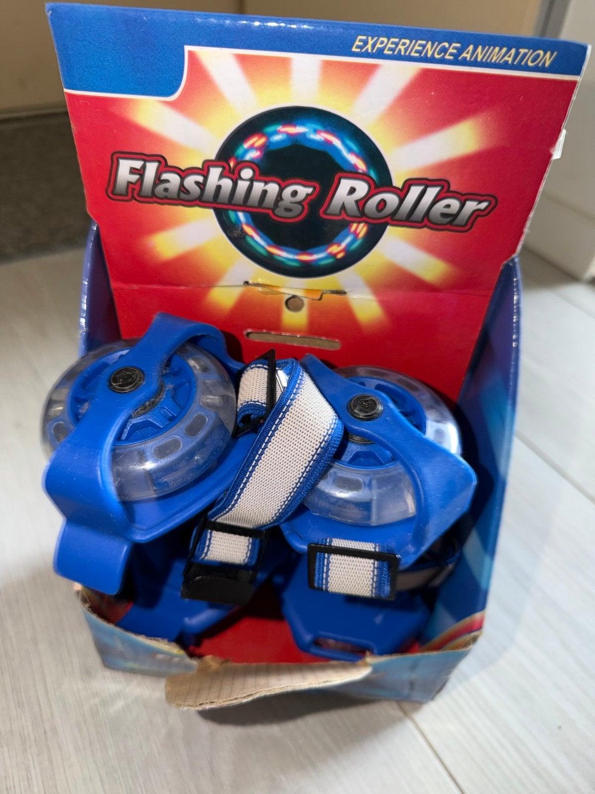 Flashing Roller - Verstelbare rolschaatsen met lichtjes, Ophalen of Verzenden, Nieuw, Overige typen, Overige merken