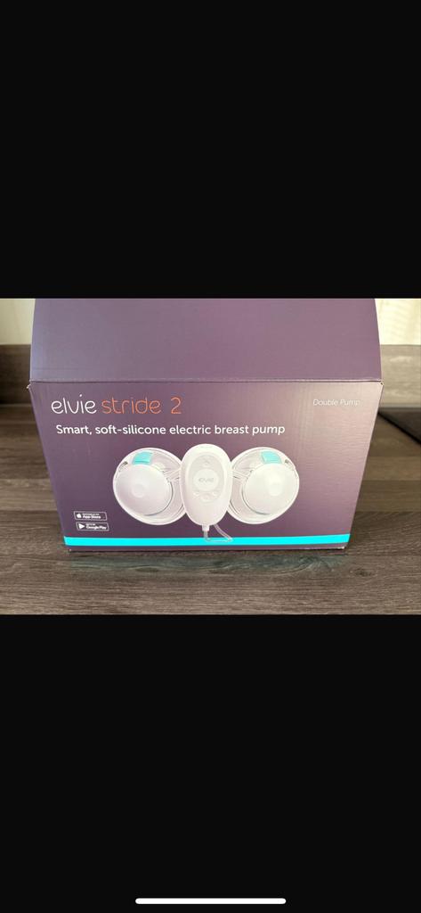 Elvie Stride 2 Dubbele Elektrische Borstkolf, Kinderen en Baby's, Babyvoeding en Toebehoren, Ophalen, Zo goed als nieuw, Borstkolf
