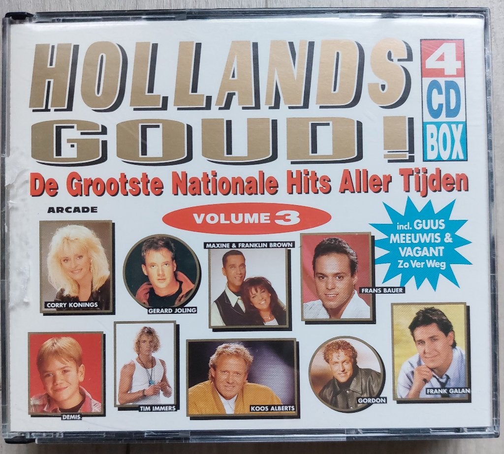 4CD Hollands Goud! - Volume 3 (1996), Ophalen, Zo goed als nieuw, Verzamelalbum, Nederlandstalig