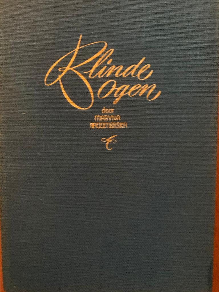 "Blinde Ogen" MARYNA RADOMERSKA, Ophalen of Verzenden, Nieuw