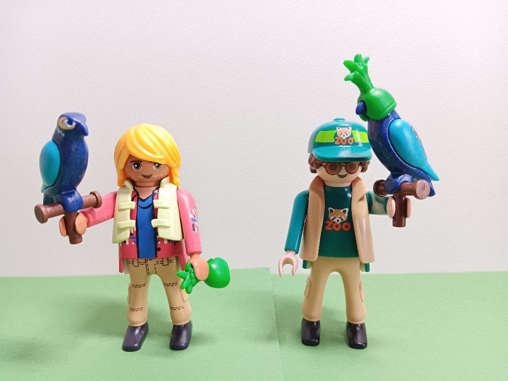 Playmobil Dieren Valkenier Valk Poppetjes p. stuk 1,95, Verzenden, Gebruikt