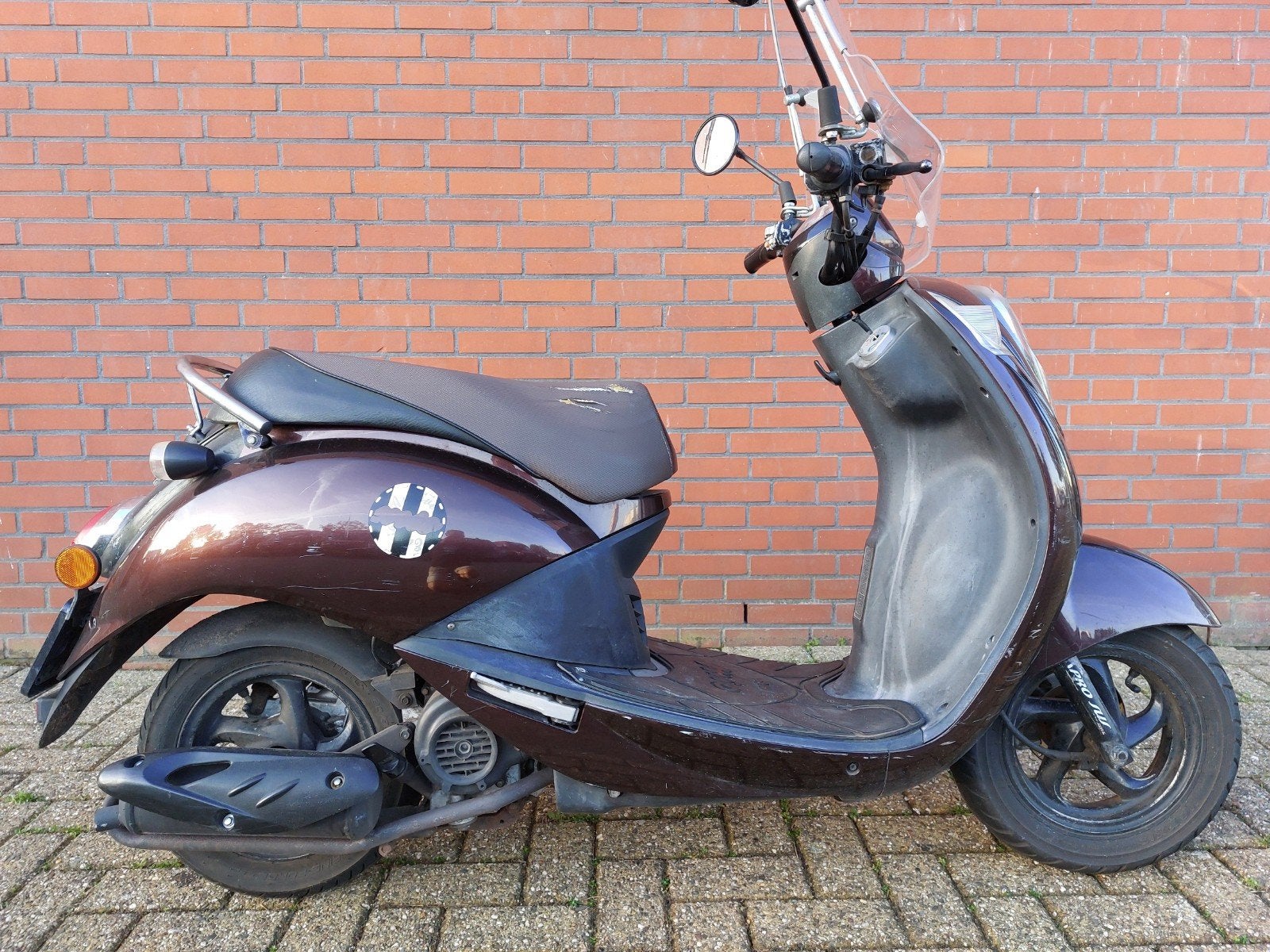 Sym Mio 4t snorscooter (2013) met blauw kenteken, Fietsen en Brommers, Gebruikt, Benzine, 50 cc, Maximaal 25 km/u