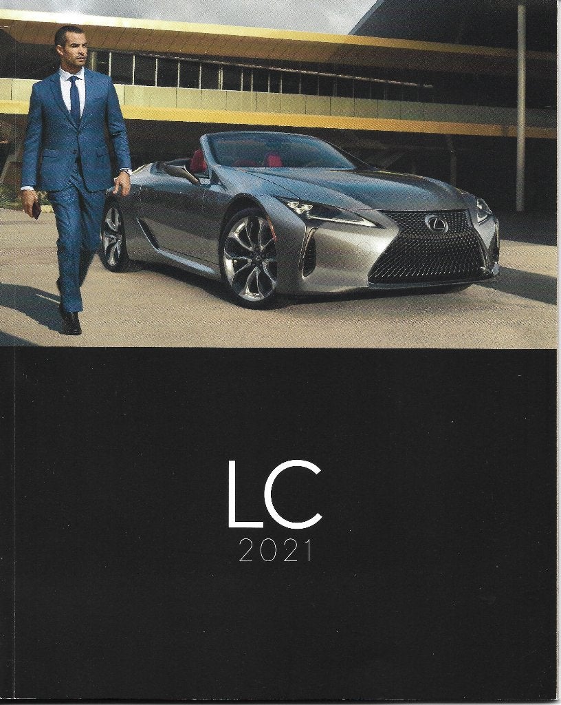 Lexus LC 500 cabriolet folder, Ophalen of Verzenden, Gelezen, Overige merken