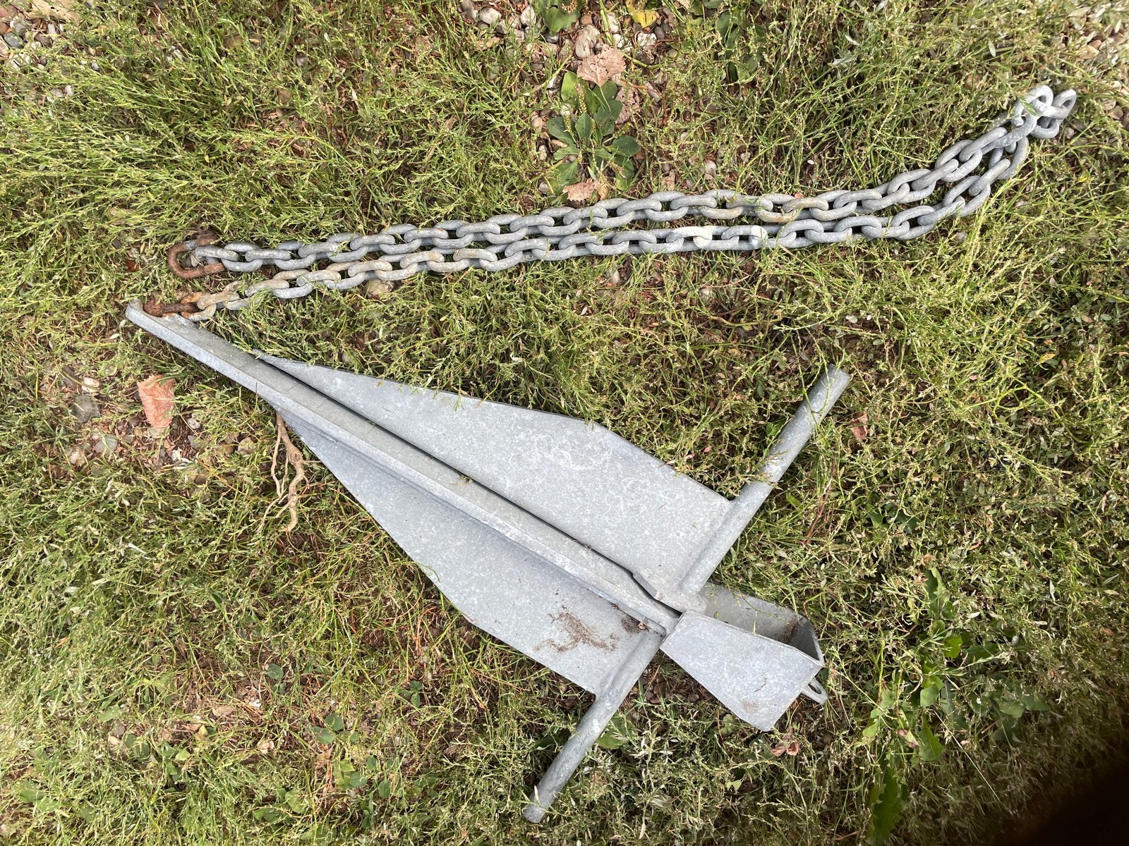 Anker met ketting - Gebruikt, goede staat, Ophalen, Gebruikt, Overige typen
