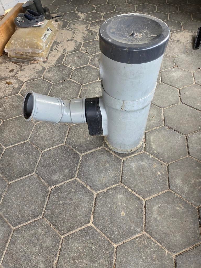 Straatkolk onderbak met deksel, Doe-het-zelf en Verbouw, Buizen en Afvoer, Ophalen, Pvc, Minder dan 2 meter, 80 mm of meer