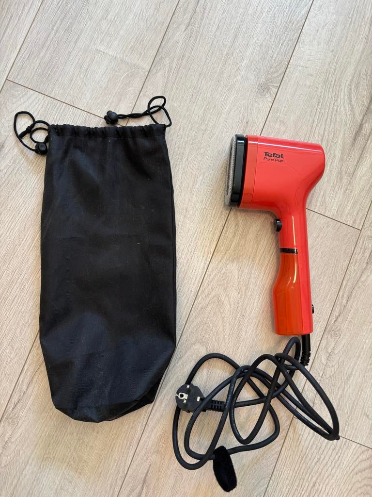 Tefal Pure Pop Handstomer, Witgoed en Apparatuur, Strijkijzers en Strijkplanken, Ophalen of Verzenden, Zo goed als nieuw, Strijkijzer met snoer