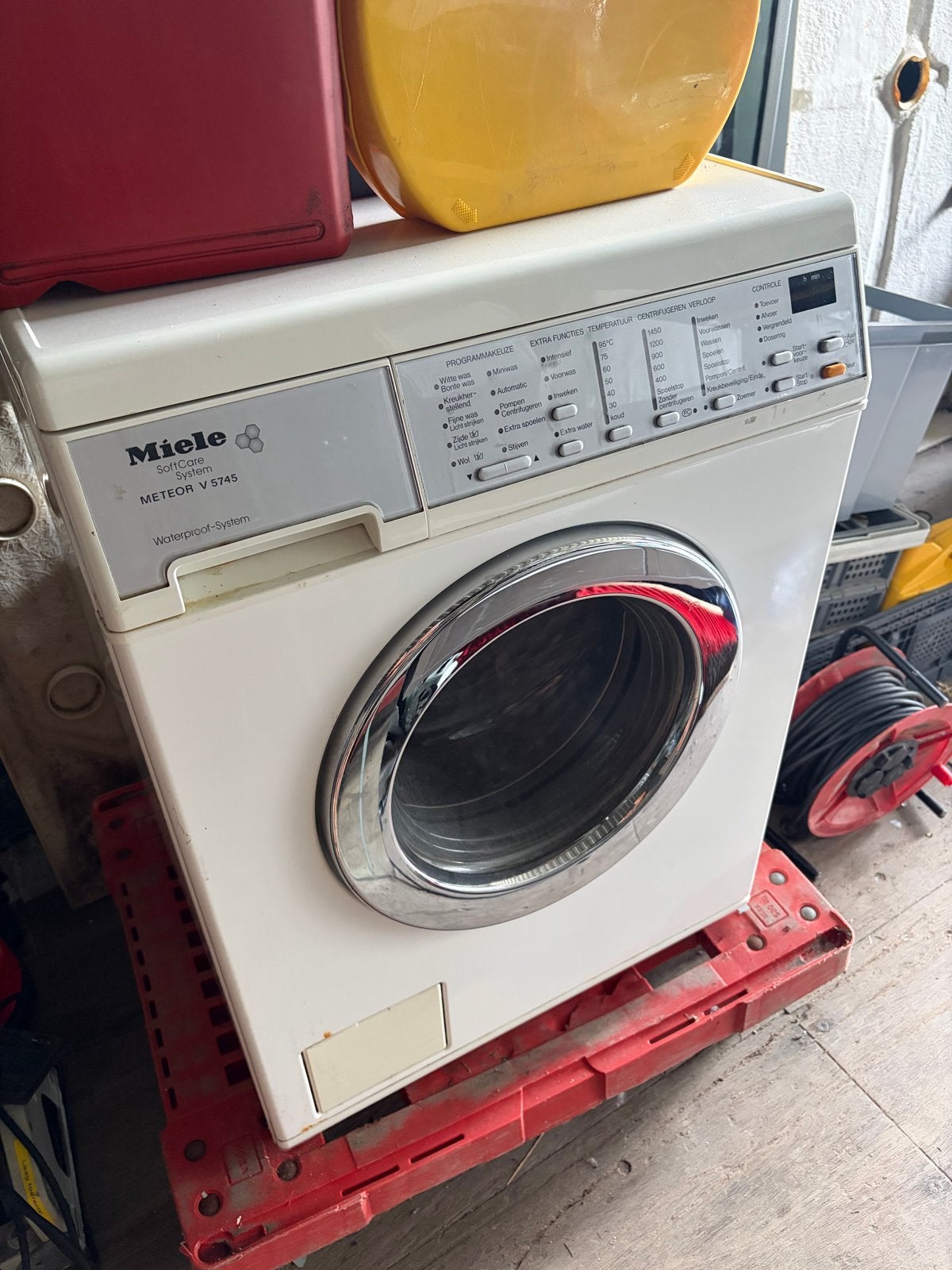 Miele SoftCare System METEOR V 5745 Wasmachine, Witgoed en Apparatuur, Wasmachines, 6 tot 8 kg, Ophalen of Verzenden, Voorlader