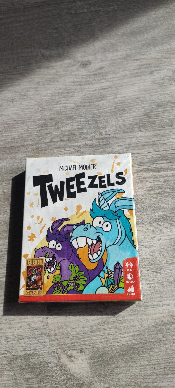 tweezels spel, Drie of vier spelers, Ophalen, Zo goed als nieuw, 999 Games