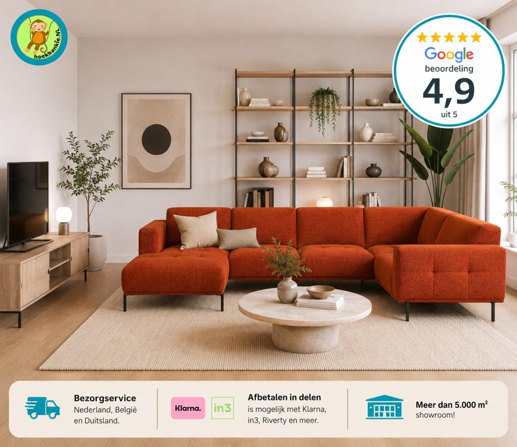 ❇️ OUTLET hoekbanken minimaal 50% goedkoper!, Hoekbankie, Metaal, Hoekbank, Ophalen of Verzenden