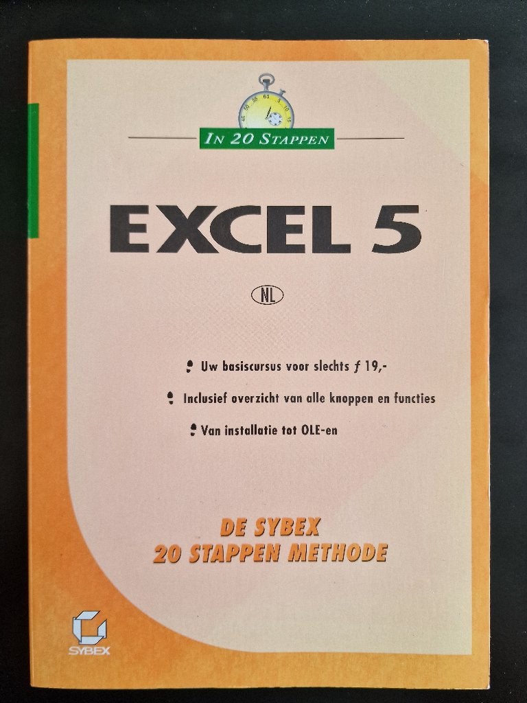 Excel 5.0 (NL) - in 20 stappen door Ruud van de Plassche, Ophalen of Verzenden, Gelezen, Software