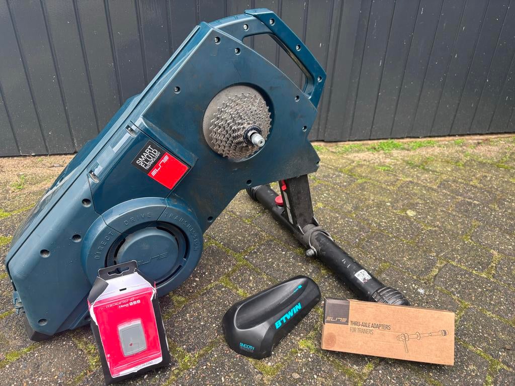 Elite Turno Fietstrainer - Stroomloos & Compleet, Ophalen of Verzenden, Gebruikt