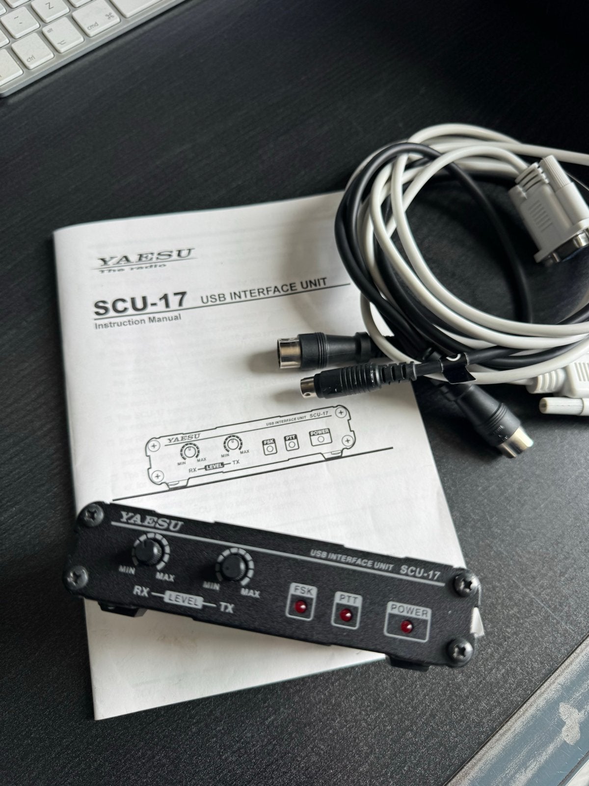 Yaesu SCU-17 USB Interface Unit voor Transceivers, Ophalen of Verzenden, Zo goed als nieuw