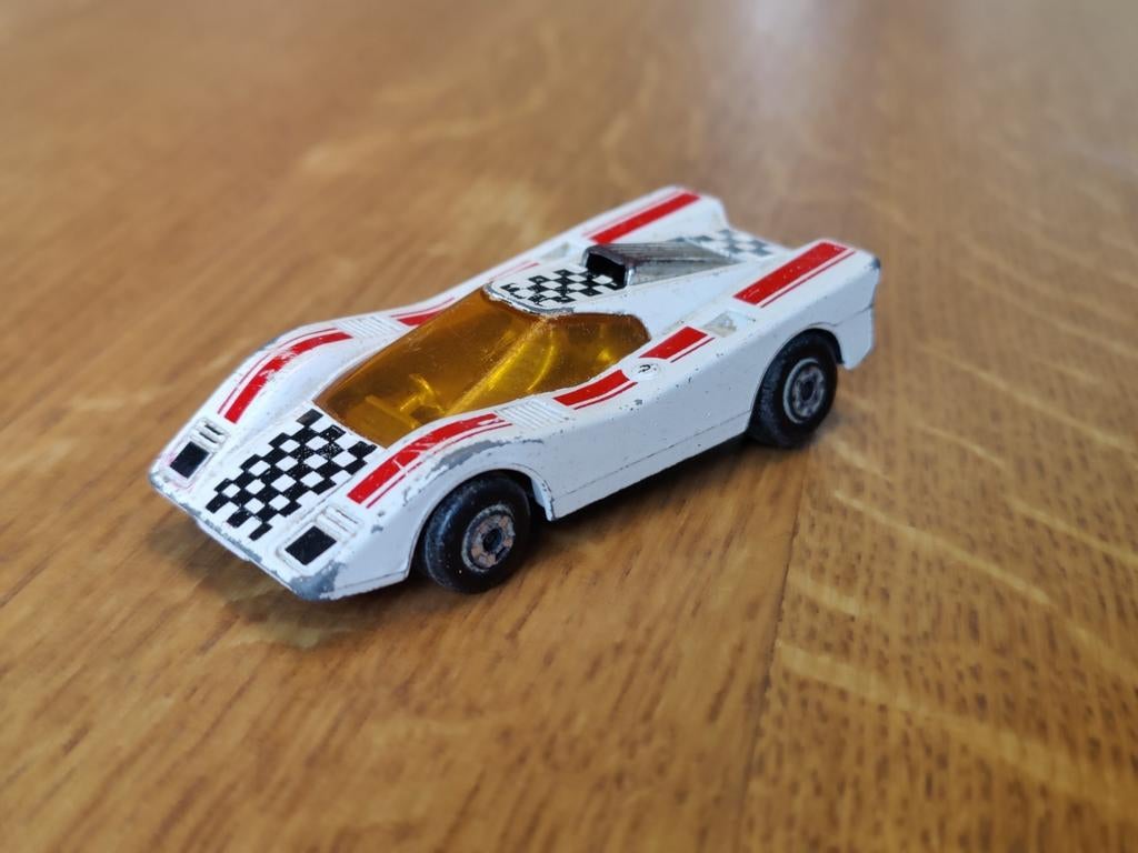 Matchbox Hairy Hustler WIT, Ophalen of Verzenden, Zo goed als nieuw, Auto
