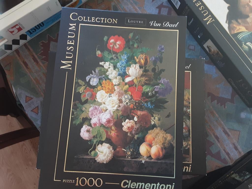 3 Clementoni puzzels Museumcollection, Ophalen of Verzenden