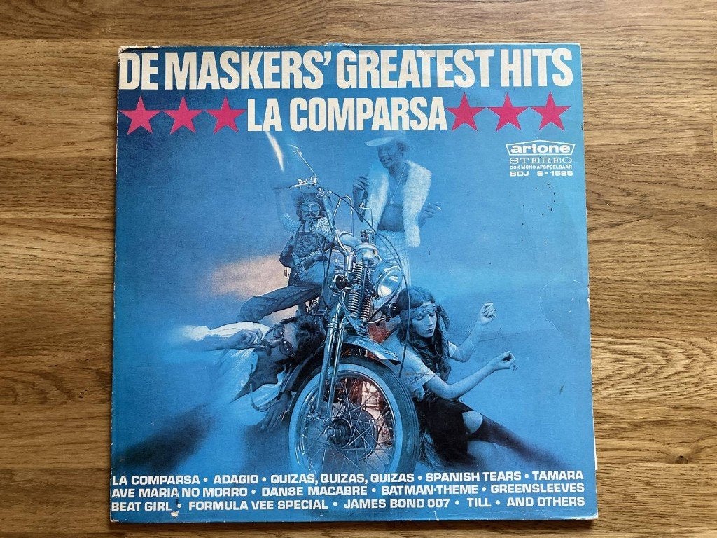 De Maskers / De Maskers' Greatest Hits - La Comparsa, Ophalen of Verzenden, Zo goed als nieuw, 12 inch, Poprock