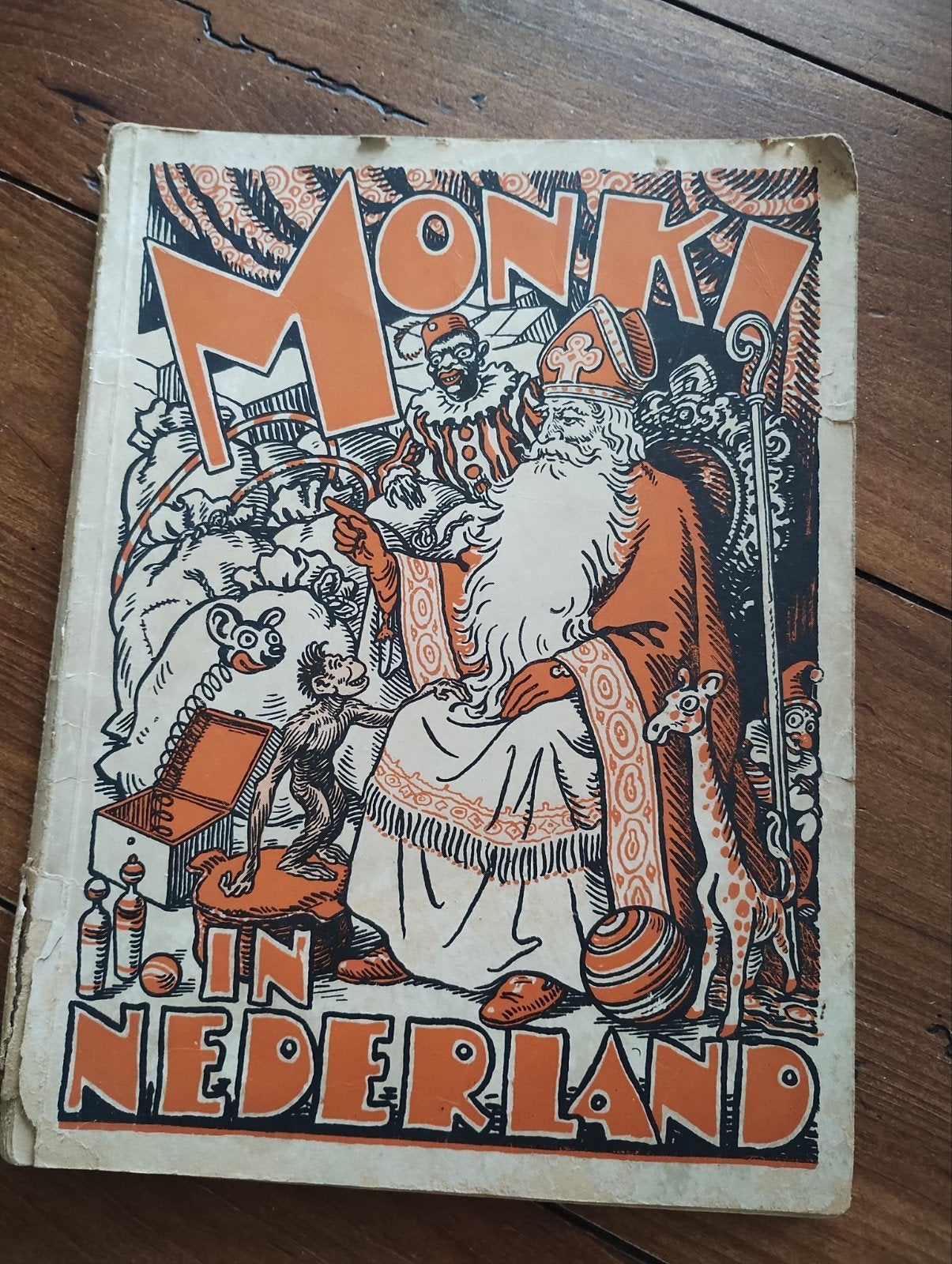 Monki rond 1950, Ophalen of Verzenden