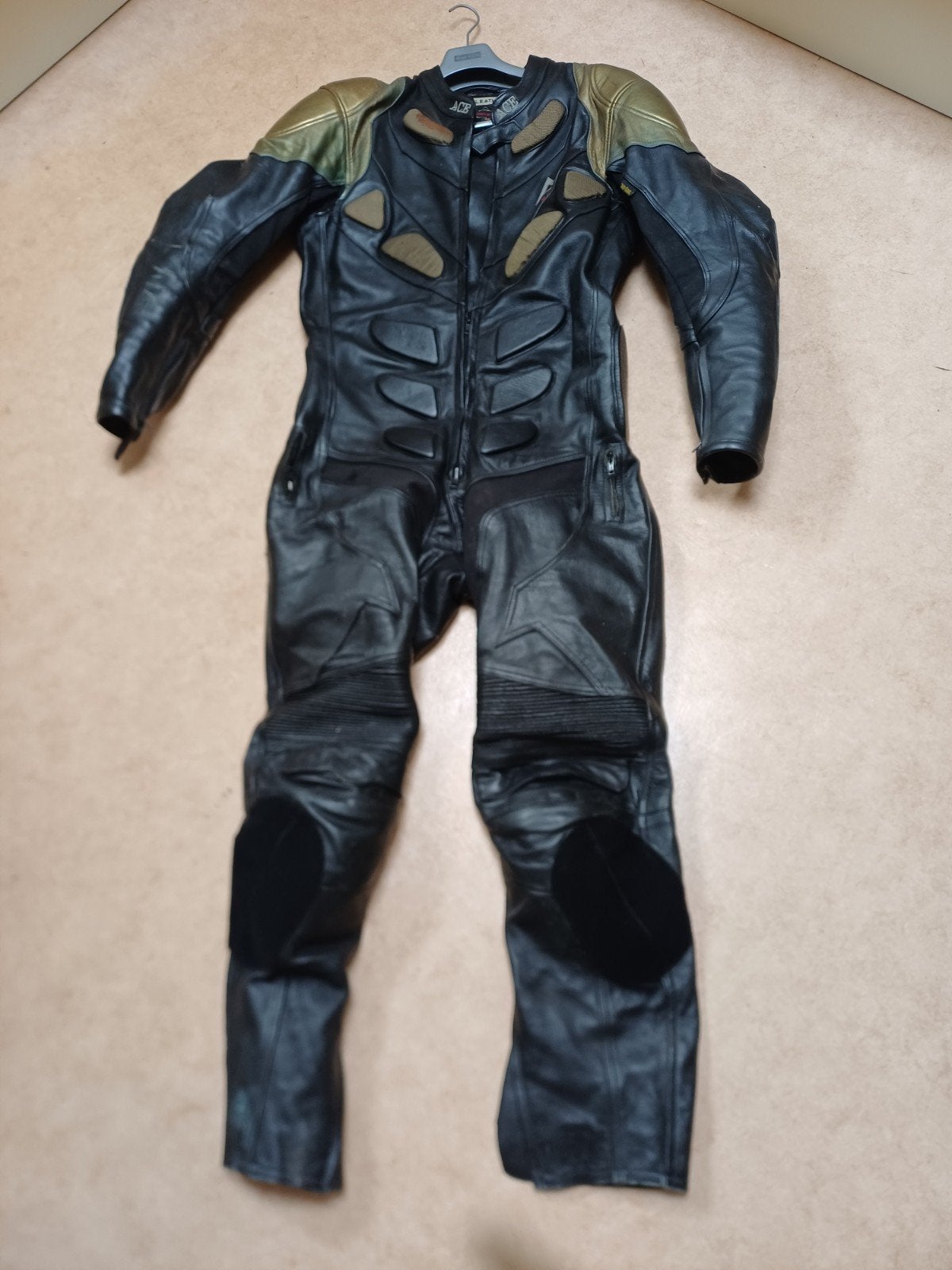 Lederen motorpak maat 46, Ophalen of Verzenden, Tweedehands, Overall