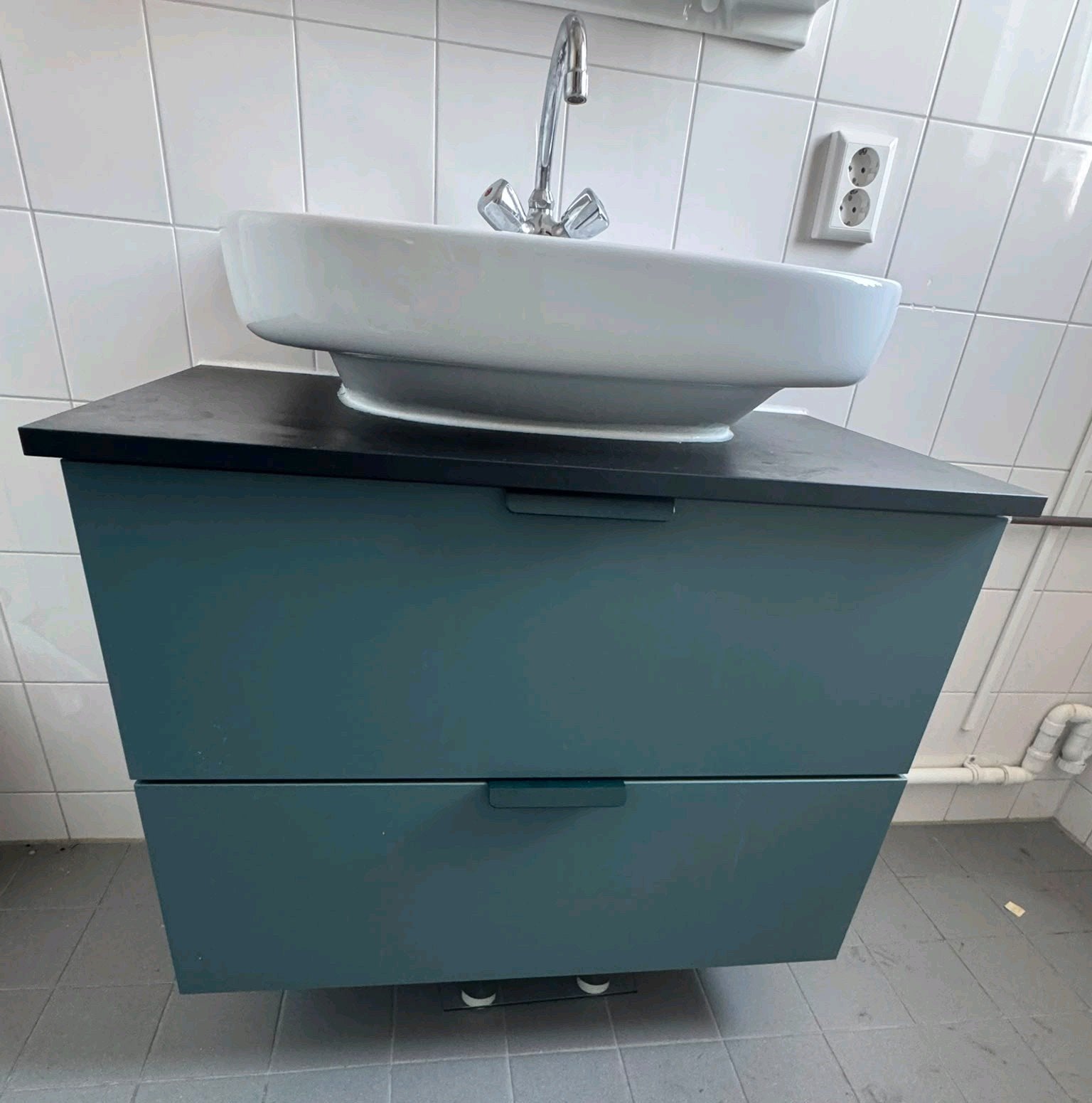 ikea Godmorgon 80cm badkamer meubel met lades, Ophalen, 50 tot 100 cm, Zo goed als nieuw, Minder dan 100 cm