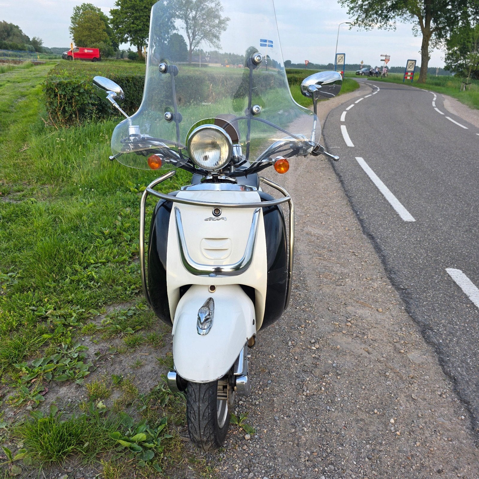 Scooter Retro, Fietsen en Brommers, Brommers | Overige merken, Ophalen, Gebruikt, Maximaal 45 km/u, Onbekend