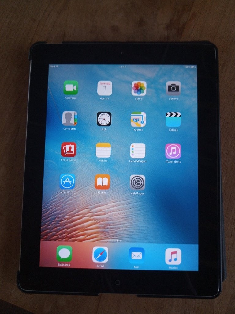 Apple Ipad A1395 64gb compleet, Computers en Software, Apple iPads, Gebruikt, Apple iPad, Zwart, 64 GB