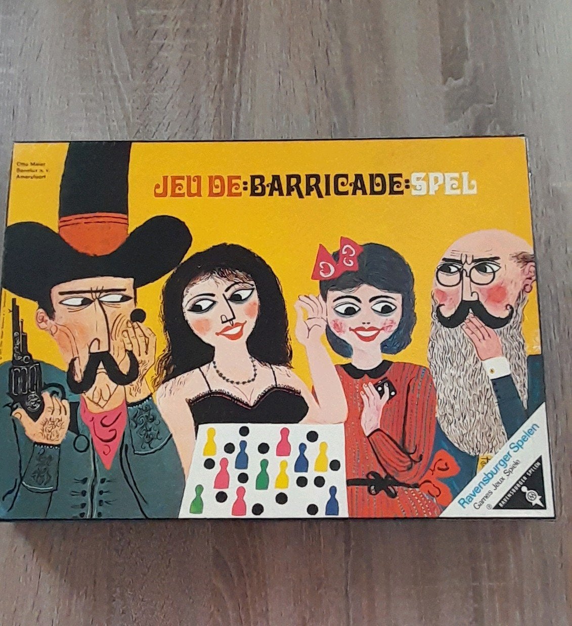 Jeu de Barricade Ravensburger 2 - 6.pers., Hobby en Vrije tijd, Gezelschapsspellen | Bordspellen, Vijf spelers of meer, Ophalen of Verzenden