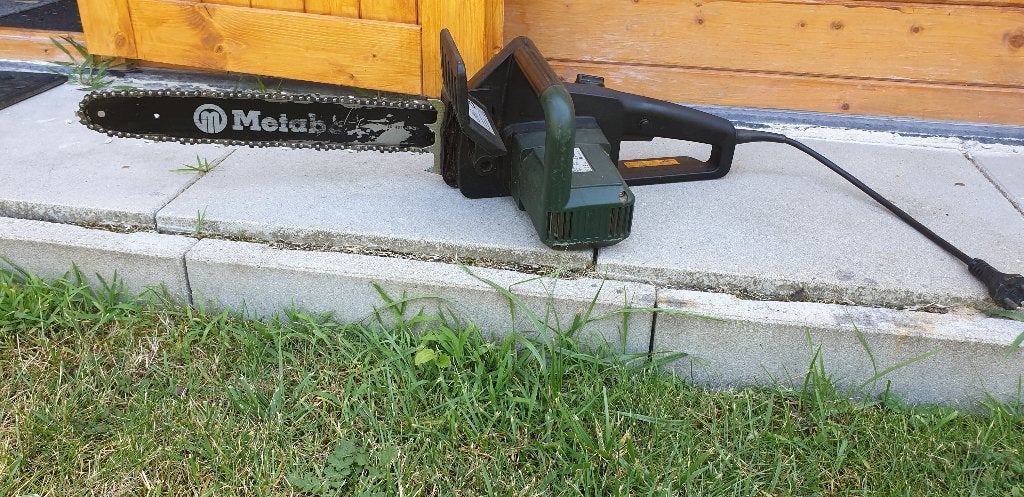 Electrische kettingzaag, Ophalen, Gebruikt, Kettingzaag, 30 tot 70 mm