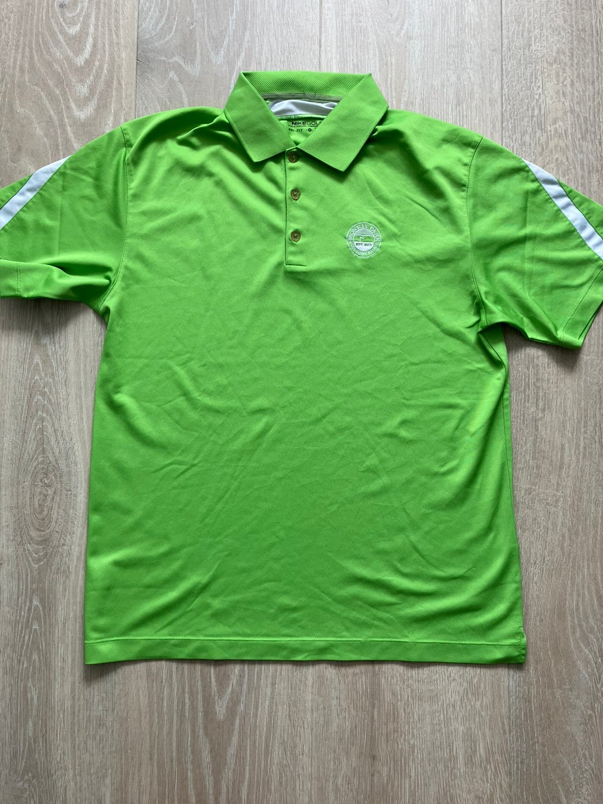 Nike golfshirt, groen, maat M, Ophalen of Verzenden, Gebruikt, Kleding, Overige merken