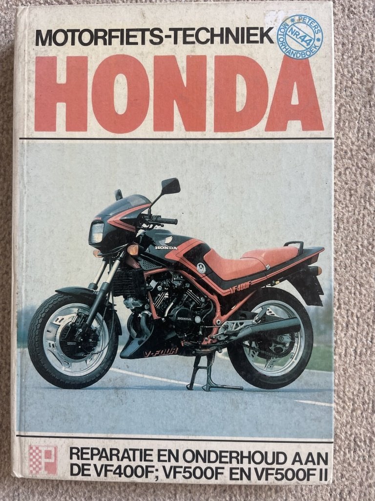 werkplaatshandboek HONDA VF400 & VF500;  13,95 euro, Motoren, Ophalen of Verzenden, Honda