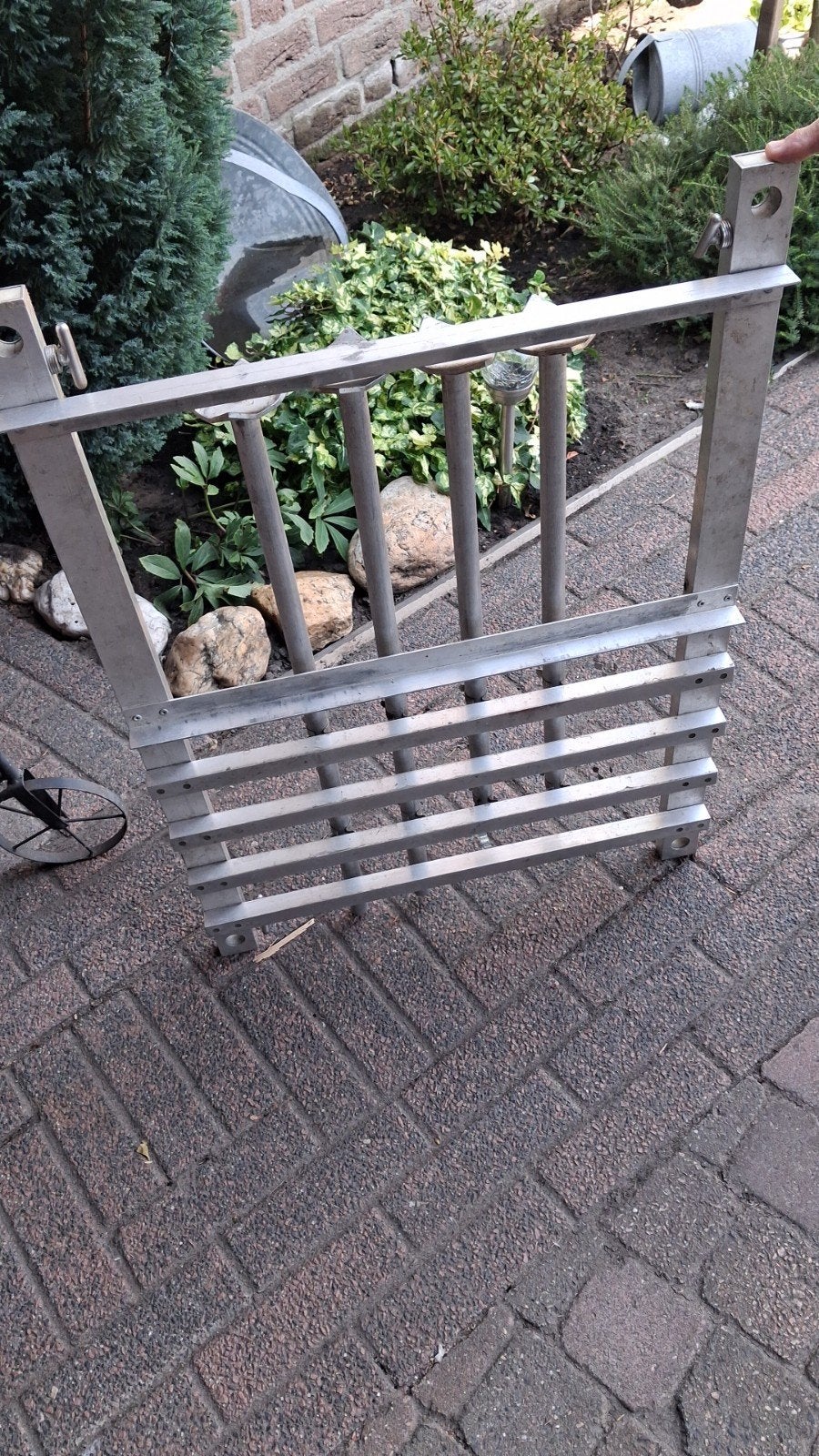 Visplateau / Visrek - Aluminium, Ophalen of Verzenden, Gebruikt