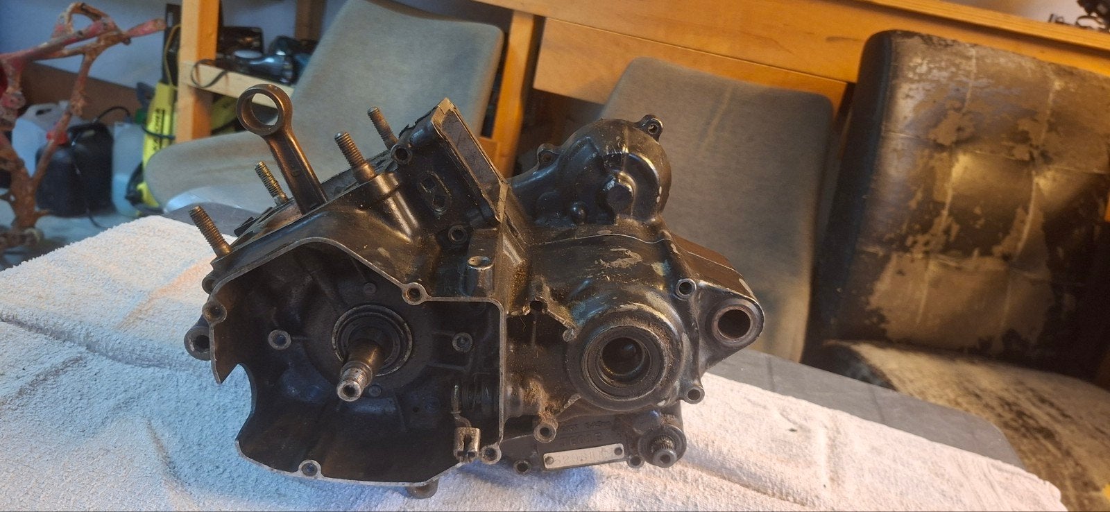 honda cr 125 1991 onderblok, Ophalen of Verzenden