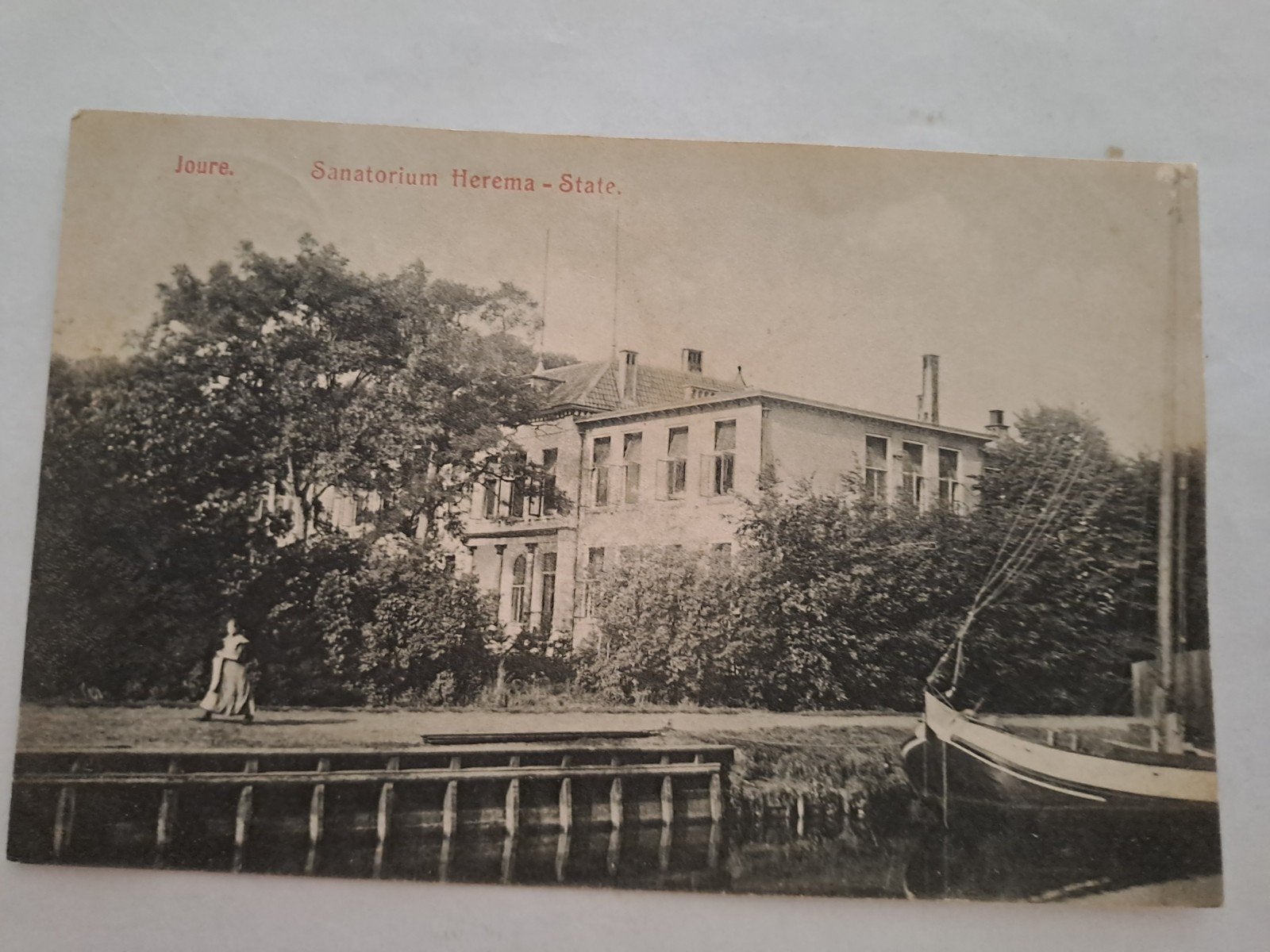 Joure, sanatorium, Verzamelen, Ansichtkaarten | Nederland, Ophalen of Verzenden