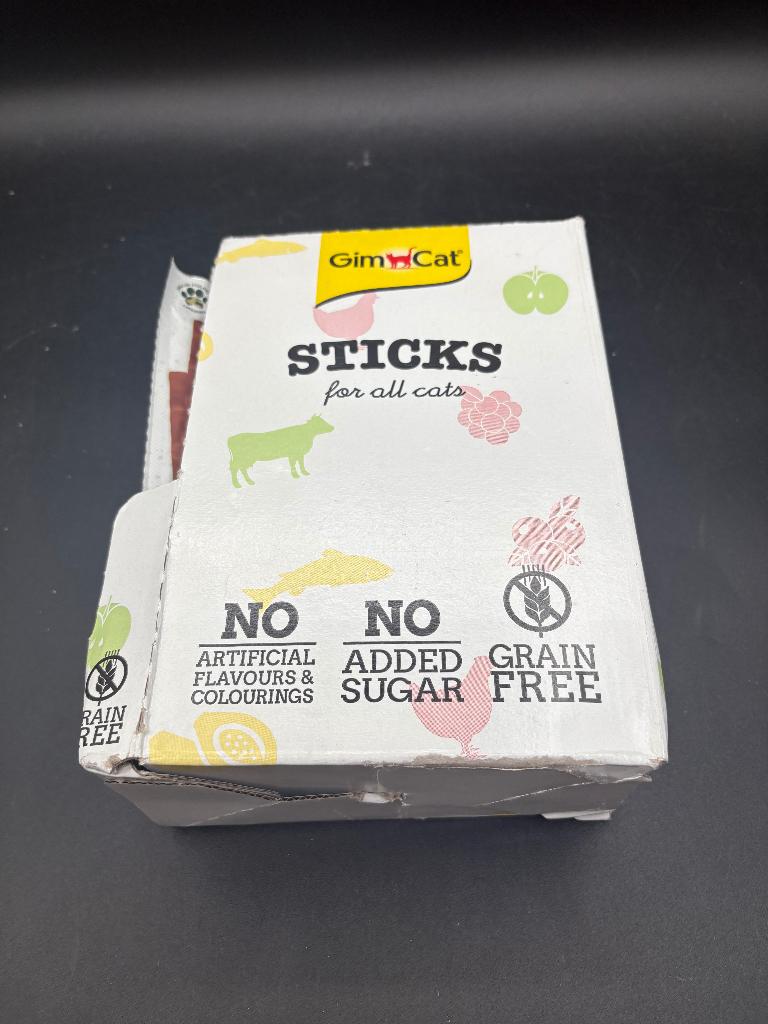24x GimCat Sticks Insect 3 stuks, Dieren en Toebehoren, Dierenvoeding, Verzenden, Kat