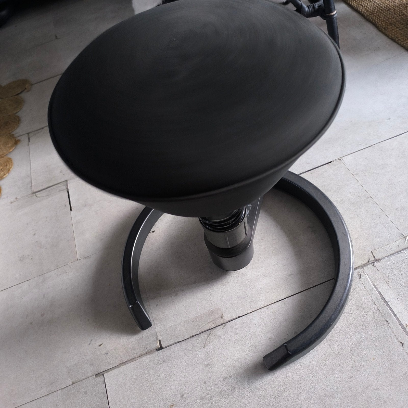 Swopper ergonomische kruk - Zwart, Huis en Inrichting, Gebruikt, Zwart, Ergonomisch, Ophalen of Verzenden