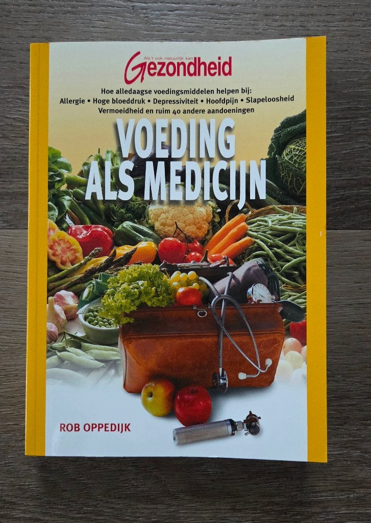Voeding als medicijn, Rob Oppedijk, Ophalen of Verzenden, Zo goed als nieuw, Gezondheid en Conditie