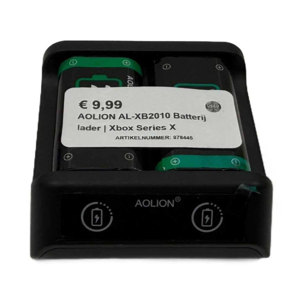 AOLION AL-XB2010 Batterij lader | Xbox Series X, Dordrecht@usedproducts.nl, Toulonselaan 72, Ophalen of Verzenden, Zo goed als nieuw