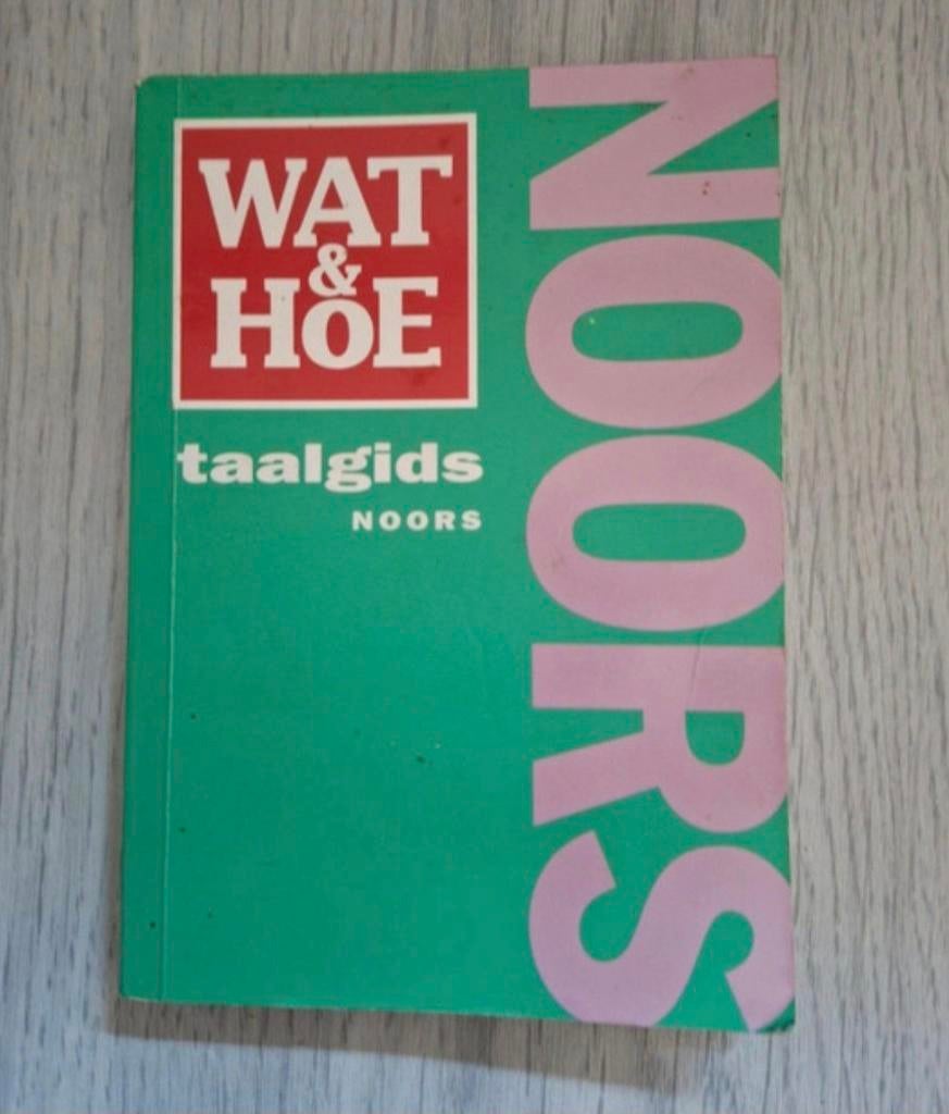 Taalboek Noors, Verzenden, Zo goed als nieuw, Overige uitgevers, Nederlands