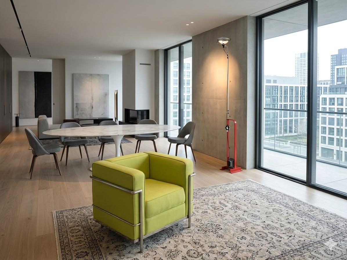 90 x 180 tulipe tafels tot 320 x 160 Eero Saarinen stoelen, Ophalen of Verzenden, Nieuw