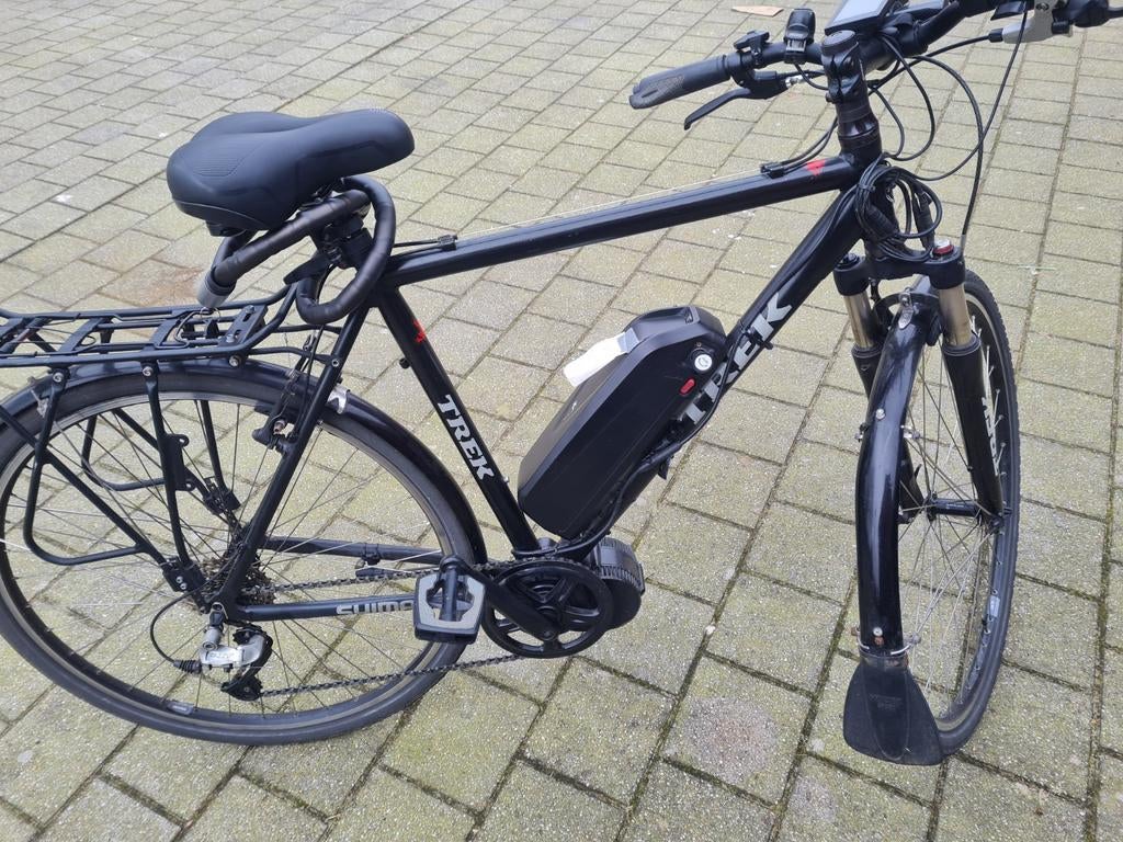 Trek ebike met  sterke accu elektrische fiets speedpedelec, Ophalen of Verzenden, Zo goed als nieuw, Minder dan 10 versnellingen
