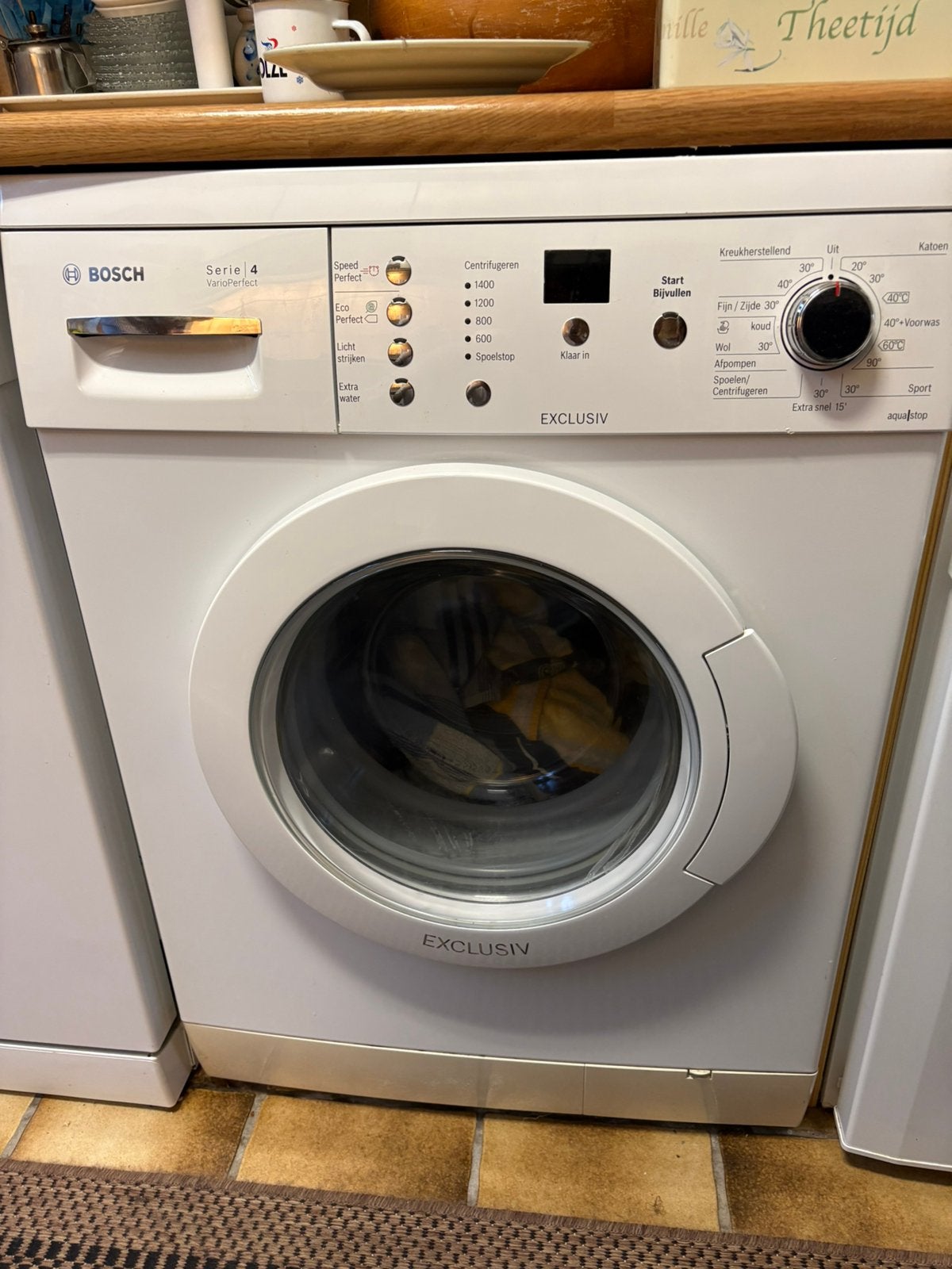 Bosch wasmachine, Gebruikt, Ophalen of Verzenden, Voorlader, 85 tot 90 cm