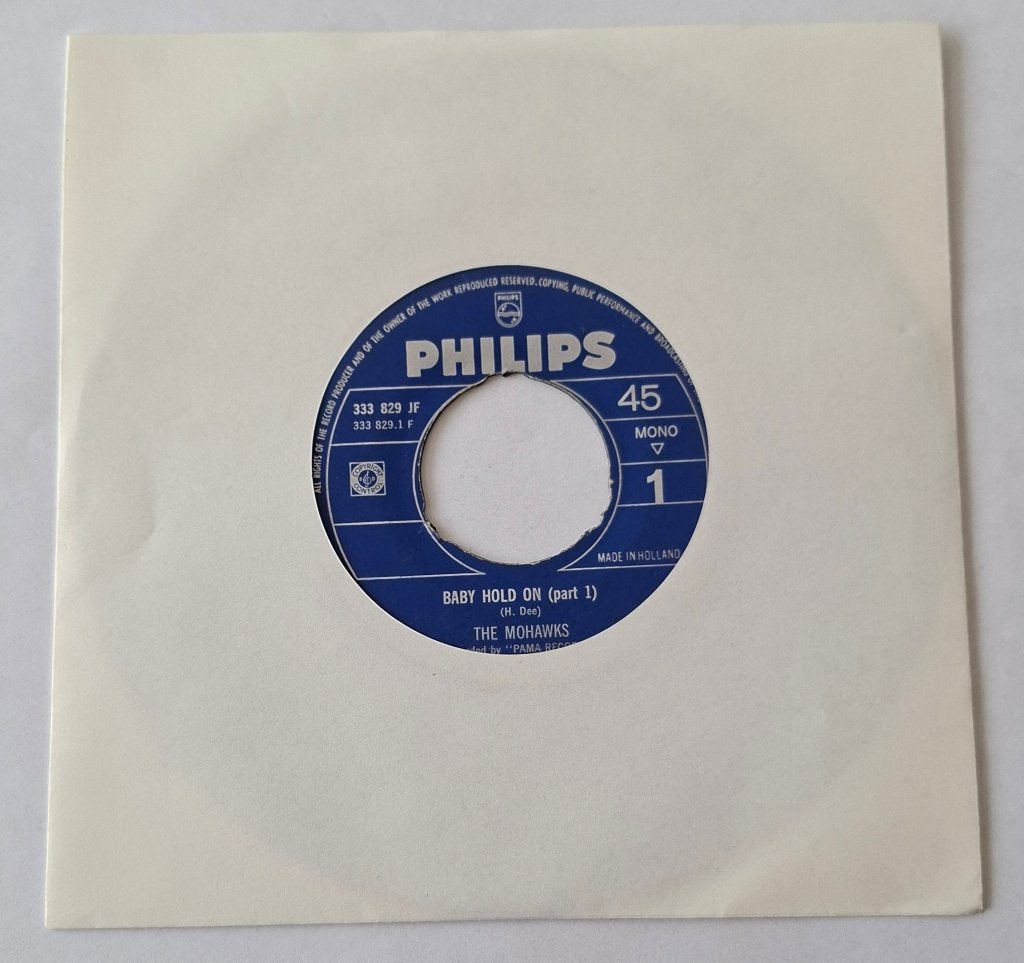 The Mohawks - Baby hold on, Ophalen of Verzenden, Gebruikt, Pop, Single
