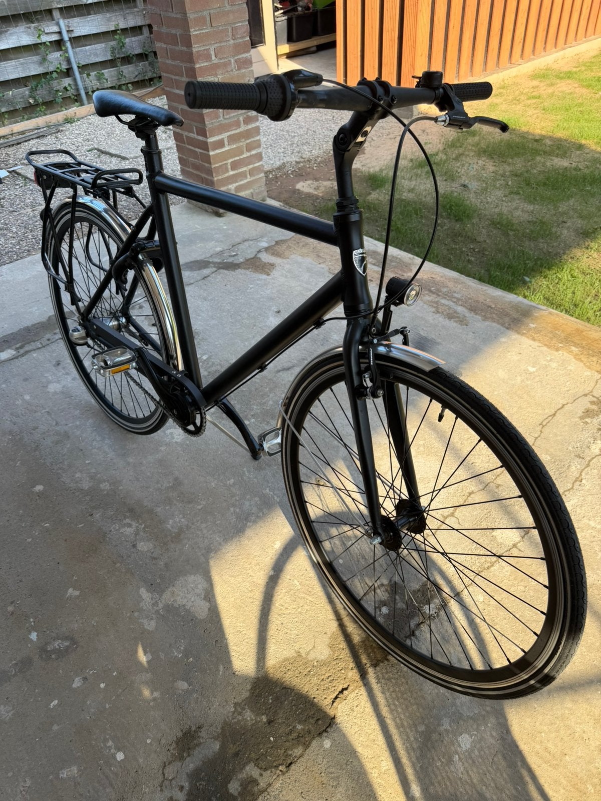 Herenfiets 28 inch, Fietsen en Brommers, Versnellingen, Zo goed als nieuw, 57 tot 61 cm, Ophalen