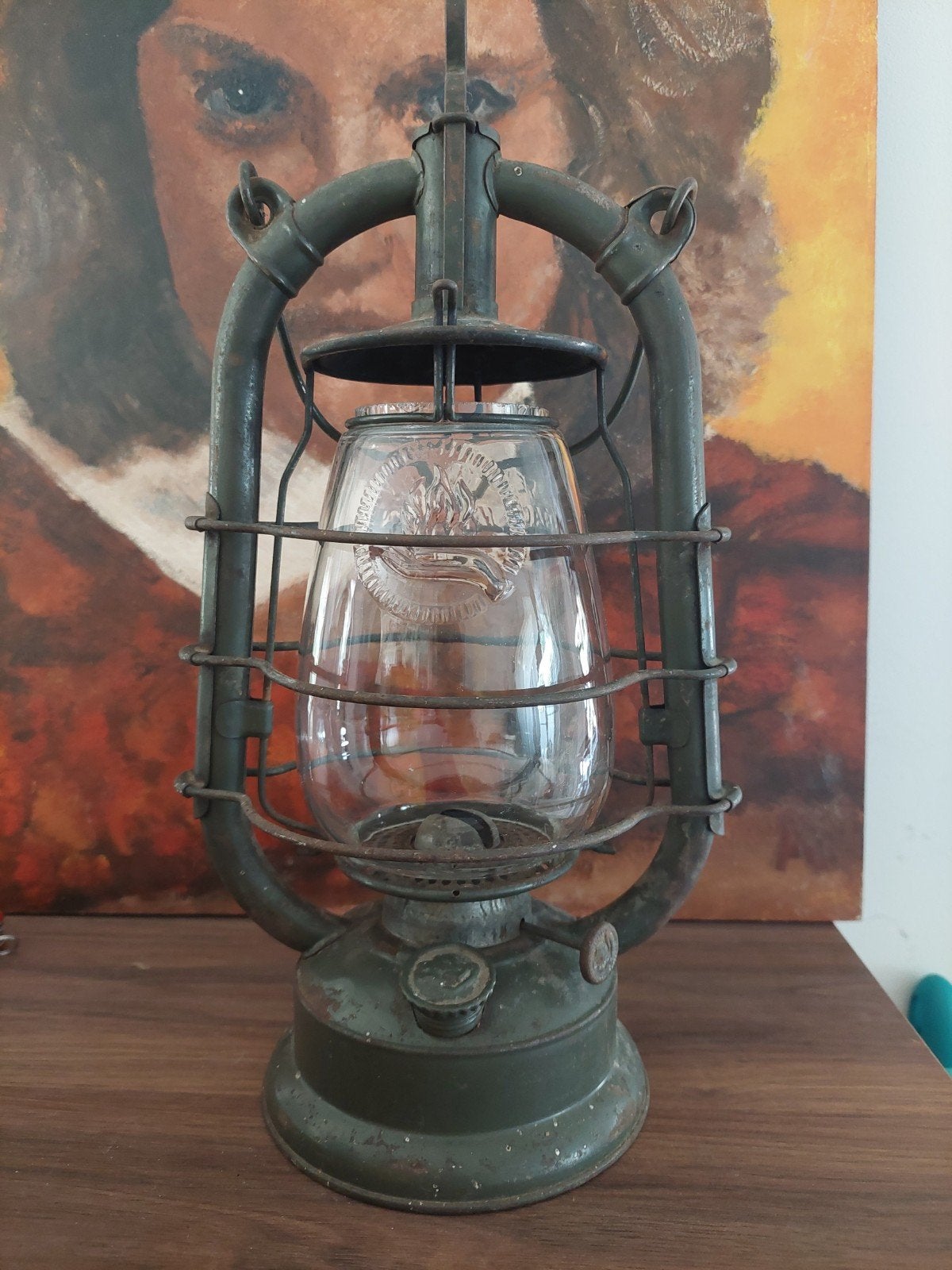 Feuerhand 423 stormlamp X Dietz Rhewum ALG Helvetia Bat Orca, Ophalen of Verzenden