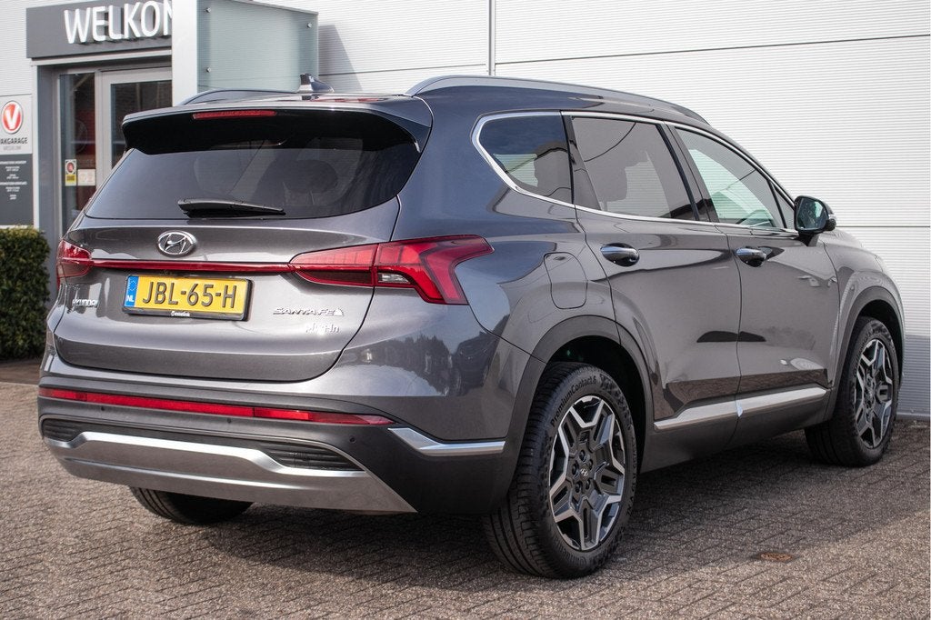 Hyundai Santa Fe 1.6 T-GDI AWD PHEV Premium Sky -Schuif/-kan, Auto's, Hyundai, Santa Fe, Gebruikt, 4 cilinders, Bedrijf