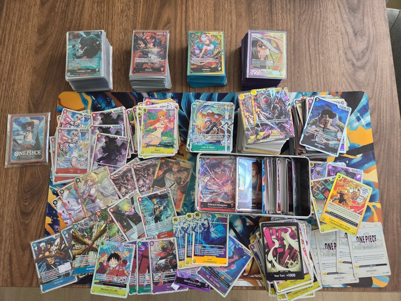 One Piece TCG - Random Decks/Bulk, Ophalen of Verzenden, Zo goed als nieuw