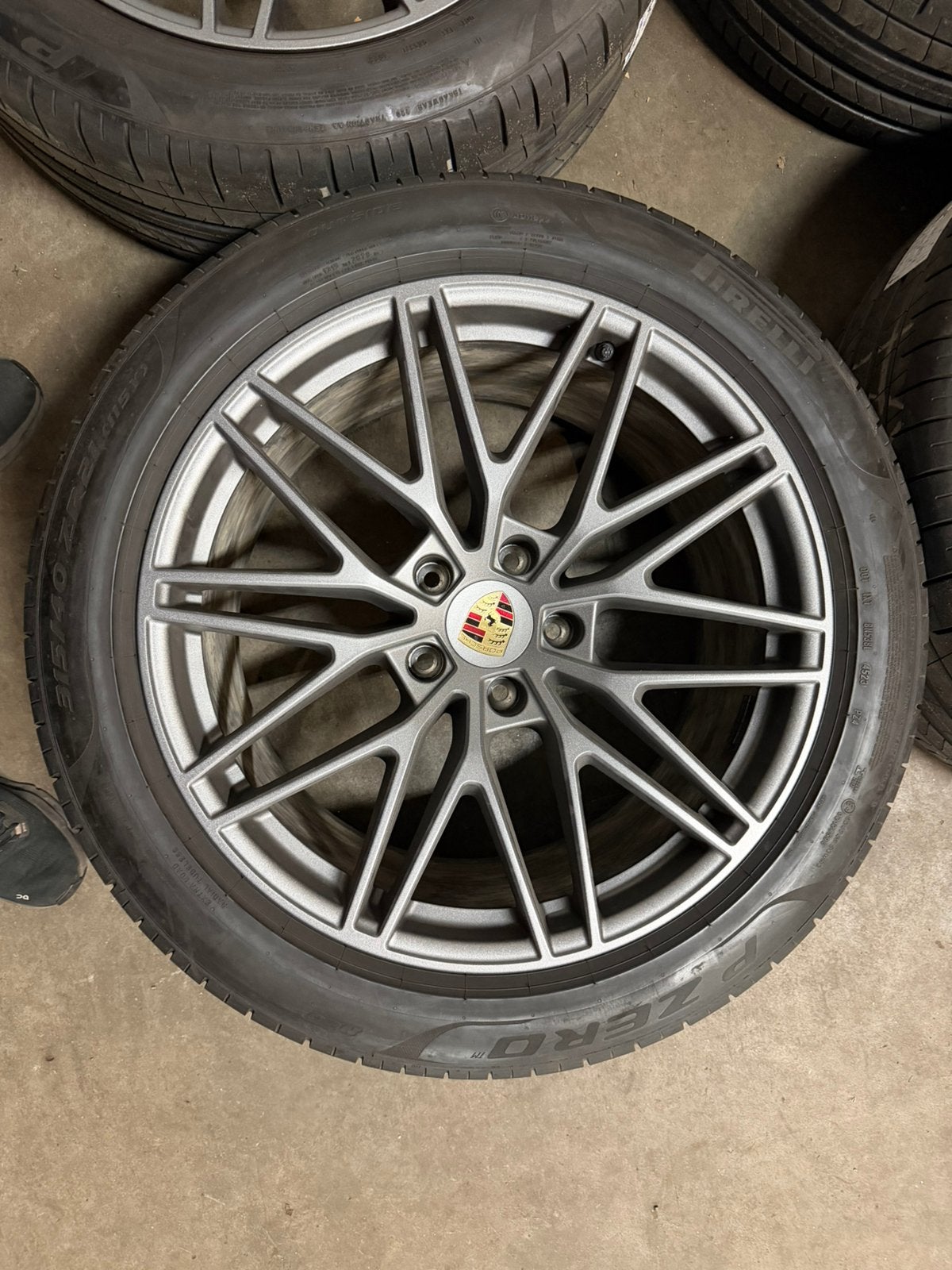 ‼️21” PORSCHE CAYENNE SET. ALS NIEUW. Inruil mogelijk, Gebruikt, Banden en Velgen, Zomerbanden, 21 inch